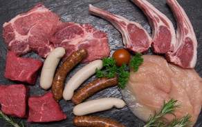 BBQ platter selected by the butcher for 4-5 people