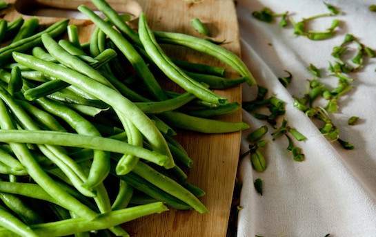 Organic green beans