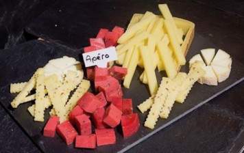 "Aperitif" cheese platter, Bruand, (4 people)