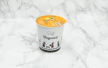 Apricot yogurt from Moléson