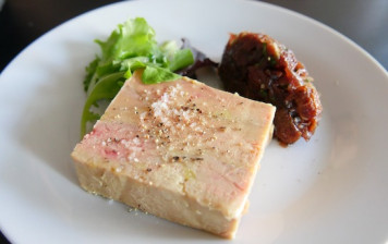 Homemade semi-cooked foie gras
