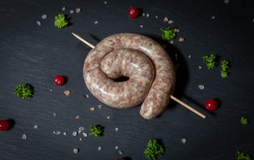 Pure pork sausage with herbs