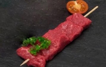 Brochette de rumsteak nature