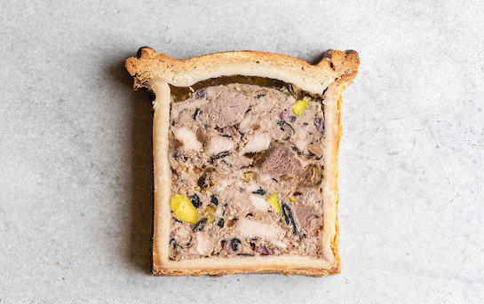 Venison Pâté en Croûte with Lingonberries