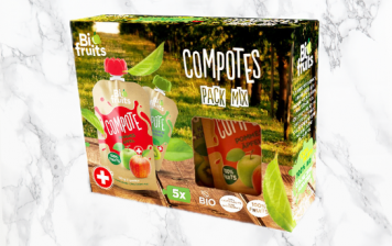 Compotes BIO pack 5 saveurs
