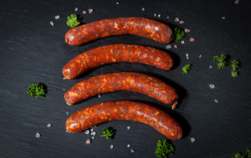 Merguez à la menthe maison...