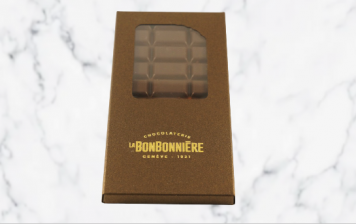 Tablette chocolat noir amande - La Bonbonnière