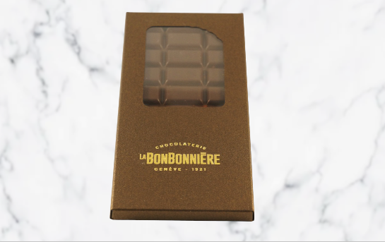Tablette chocolat noir amande - La Bonbonnière