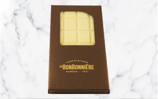 Tablette chocolat blanc - La Bonbonnière