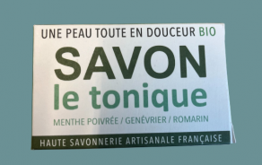 Savon Le Tonique BIO Menthe Genévrier Romarin